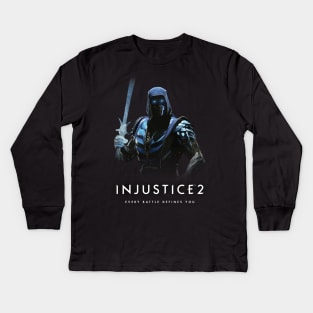 Injustice 2 - Sub-Zero Kids Long Sleeve T-Shirt